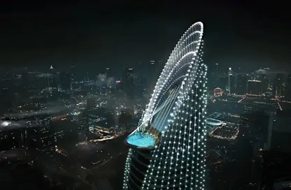 شقة - غرفة نوم - 2 حمامات للبيع في بن غاطي سكاي بليد - دبي وسط المدينة - دبي