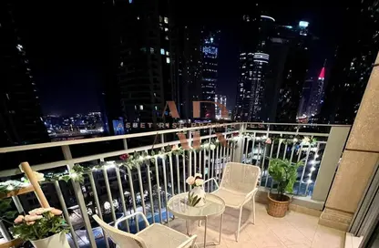 صورة لـ شرفة شقة - غرفة نوم - 1 حمام للايجار في برج ستاندبوينت 1 - أبراج ستاند بوينت - دبي وسط المدينة - دبي ، صورة رقم 1