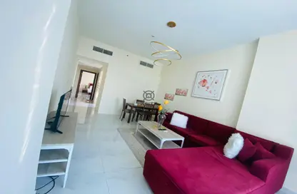صورة لـ غرفة المعيشة / غرفة الطعام شقة - غرفة نوم - 2 حمامات للايجار في برج سيدني - قرية الجميرا سركل - دبي ، صورة رقم 1