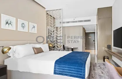 Apartment - Studio - 1 Bathroom for rent in PRIVE BY DAMAC (A) - DAMAC Maison Privé - Business Bay - Dubai