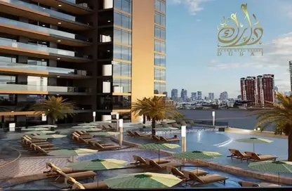 Apartment - 1 Bedroom - 2 Bathrooms for sale in Butterfly Towers - Arjan - Dubai