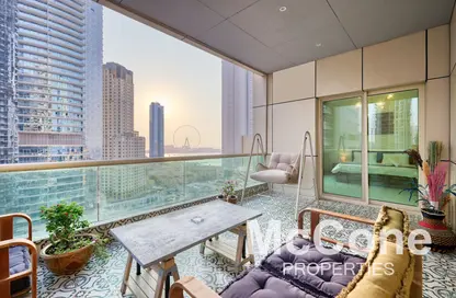 Apartment - 2 Bedrooms - 2 Bathrooms for rent in The Royal Oceanic - Oceanic - Dubai Marina - Dubai