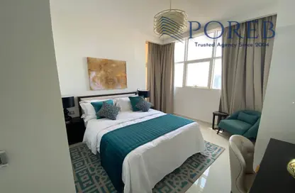 Room / Bedroom image for: Apartment - 2 Bedrooms - 3 Bathrooms for rent in Ghalia - District 18 - Jumeirah Village Circle - Dubai, Image 1