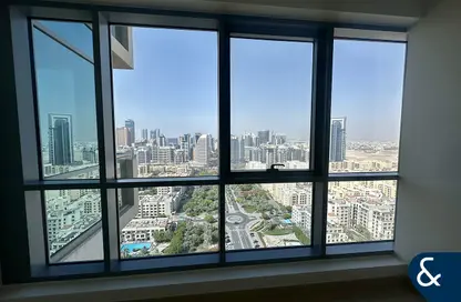 شقة - غرفة نوم - 1 حمام للايجار في برج الجولف 2 - أبراج الجولف - ذا فيوز - دبي