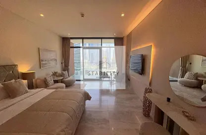 Apartment - Studio - 1 Bathroom for rent in Peninsula Five - Peninsula - Business Bay - Dubai