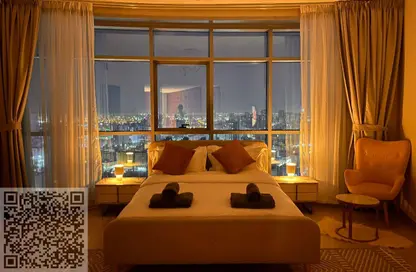 شقة - 2 غرف نوم - 2 حمامات للايجار في مدينة الإمارات - عجمان