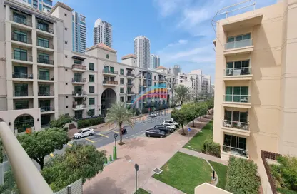 Outdoor Building image for: Apartment - 1 Bedroom - 1 Bathroom for rent in Al Thayyal 4 - Al Thayyal - Greens - Dubai, Image 1