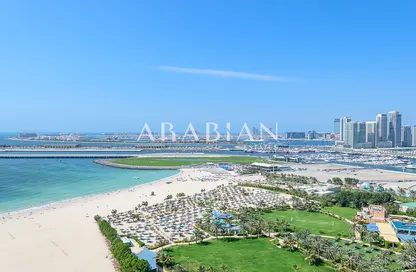 Apartment - 2 Bedrooms - 4 Bathrooms for rent in 1 JBR - Jumeirah Beach Residence - Dubai
