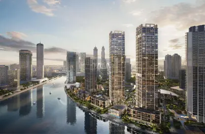 Apartment - Studio - 1 Bathroom for sale in Peninsula Four - Peninsula - Business Bay - Dubai