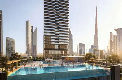 Apartment - 1 Bedroom - 2 Bathrooms for sale in Trump Tower - Sheikh Zayed Road - Dubai