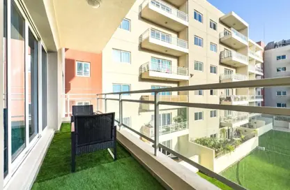 Apartment - 1 Bedroom - 2 Bathrooms for rent in Tower 1 - Al Reef Downtown - Al Reef - Abu Dhabi