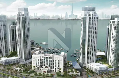 Apartment - 2 Bedrooms for sale in Dubai Creek Residence Tower 2 South - Dubai Creek Harbour (The Lagoons) - Dubai