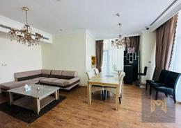 Living / Dining Room image for: Apartment - 2 bedrooms - 3 bathrooms for rent in Trident Waterfront - Dubai Marina - Dubai, Image 1