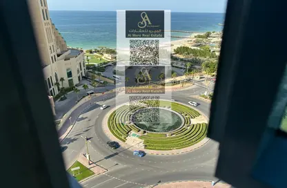 Apartment - 1 Bedroom - 2 Bathrooms for rent in Ajman Corniche Residences - Ajman Corniche Road - Ajman