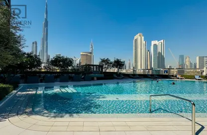 شقة - غرفة نوم - 2 حمامات للايجار في برج فيدا دبي مول 2 - فيدا ريزيدنس دبي مول - دبي وسط المدينة - دبي