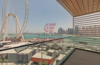 Balcony image for: Apartment - 3 Bedrooms - 3 Bathrooms for rent in Apartment Building 2 - Bluewaters Residences - Bluewaters - Dubai, Image 1