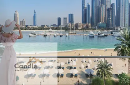 Apartment - 2 Bedrooms - 2 Bathrooms for sale in Palace Beach Residence - EMAAR Beachfront - Dubai Harbour - Dubai