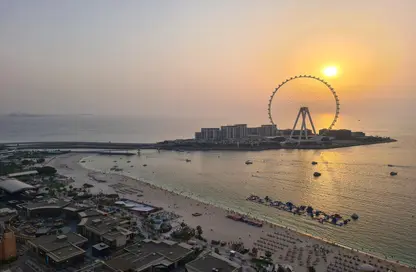 Apartment - 2 Bedrooms - 3 Bathrooms for rent in Rimal 2 - Rimal - Jumeirah Beach Residence - Dubai