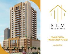 Outdoor Building image for: Apartment - 1 bedroom - 2 bathrooms for sale in Garden Residences - Emirates City - Ajman, Image 1