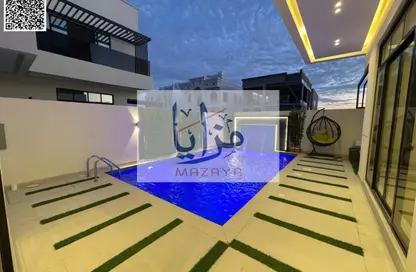 Villa - 5 Bedrooms - 7 Bathrooms for rent in Al Helio 2 - Al Helio - Ajman