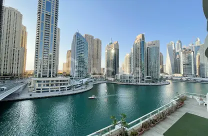 Apartment - 1 Bedroom - 1 Bathroom for rent in Marina View Tower B - Marina View - Dubai Marina - Dubai