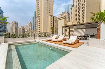 Penthouse - 4 Bedrooms - 5 Bathrooms for sale in Sadaf 8 - Sadaf - Jumeirah Beach Residence - Dubai