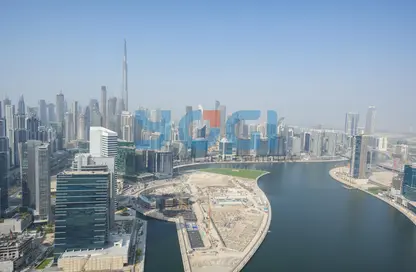 شقة - 2 غرف نوم - 2 حمامات للايجار في برج تشرشل السكني - أبراج تشرشل - الخليج التجاري - دبي