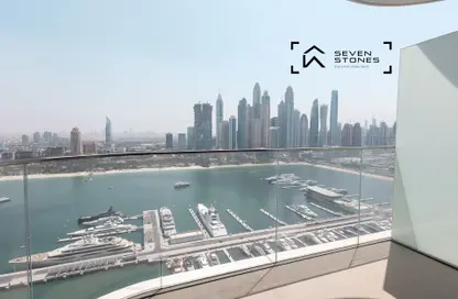 Apartment - 2 Bedrooms - 2 Bathrooms for rent in Palace Beach Residence Tower 2 - Palace Beach Residence - EMAAR Beachfront - Dubai Harbour - Dubai