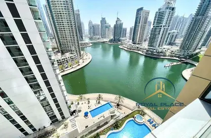 شقة - غرفة نوم - 2 حمامات للايجار في جام مارينا ريزيدنس - دبي مارينا - دبي