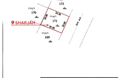 Land - Studio for sale in Rodhat Al Qarat - Al Rowdat Suburb - Sharjah