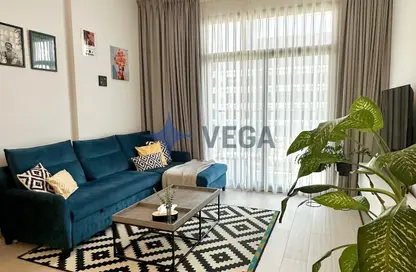 Apartment - 1 Bedroom - 2 Bathrooms for rent in Laya Heights - Dubai Studio City - Dubai