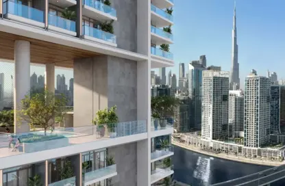 Apartment - Studio - 1 Bathroom for sale in Rove Home Marasi Drive - Business Bay - Dubai