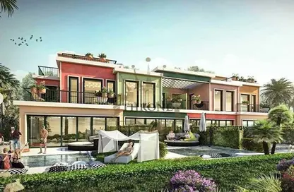 Townhouse - 5 Bedrooms - 6 Bathrooms for sale in Portofino - Damac Lagoons - Dubai