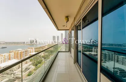 Apartment - 3 Bedrooms - 4 Bathrooms for rent in Ocean Heights - Dubai Marina - Dubai