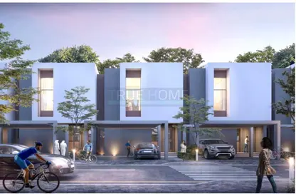 Outdoor Building image for: Townhouse - 2 Bedrooms - 3 Bathrooms for sale in Sendian - Masaar - Tilal City - Sharjah, Image 1