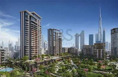 Outdoor Building image for: Apartment - 4 Bedrooms - 4 Bathrooms for sale in Central Park Plaza - Central Park at City Walk - City Walk - Dubai, Image 1
