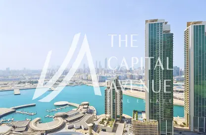 Apartment - 1 Bedroom - 1 Bathroom for rent in Al Maha Tower - Marina Square - Al Reem Island - Abu Dhabi