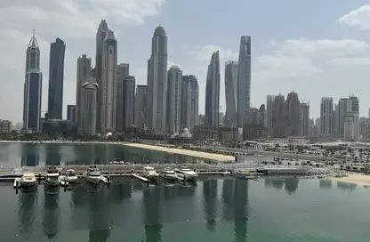 Apartment - 2 Bedrooms - 2 Bathrooms for rent in Marina Vista - EMAAR Beachfront - Dubai Harbour - Dubai