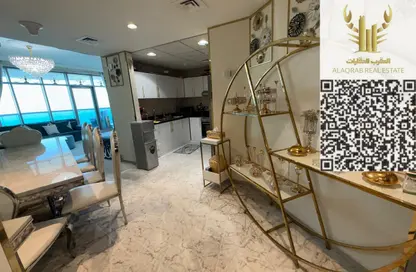 Apartment - 2 Bedrooms - 3 Bathrooms for rent in Ajman Boulevard - Ajman Uptown - Ajman