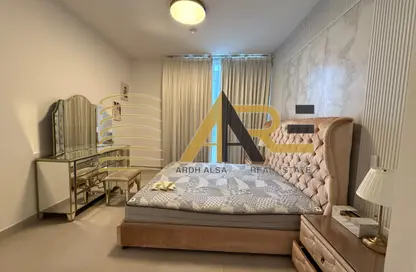 Apartment - 1 Bedroom - 2 Bathrooms for rent in Areej Apartments - Aljada - Sharjah