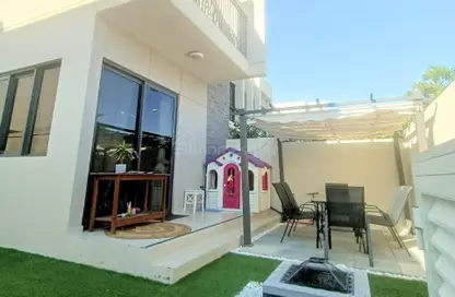 Terrace image for: Villa - 3 Bedrooms - 5 Bathrooms for rent in Aurum Villas - Odora - Damac Hills 2 - Dubai, Image 1