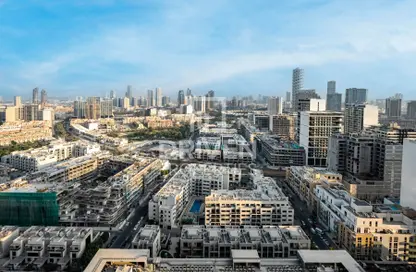 Apartment - 1 Bedroom - 2 Bathrooms for rent in Binghatti Corner - District 10 - Jumeirah Village Circle - Dubai