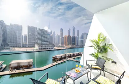 شقة - 1 حمام للايجار في بن غاطي كانال - الخليج التجاري - دبي