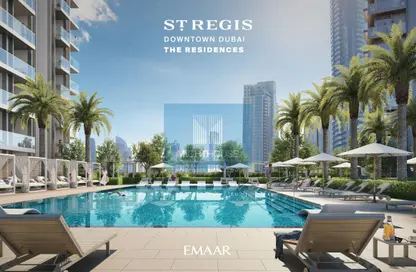 شقة - 2 غرف نوم - 3 حمامات للبيع في سانت ريجيس ريزيدنس - برج خليفة - وسط مدينة دبي - دبي