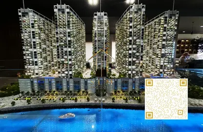 Apartment - 1 Bedroom - 2 Bathrooms for sale in Ajman Creek Towers - Al Rashidiya 1 - Al Rashidiya - Ajman