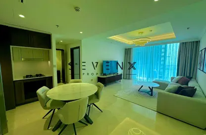 Apartment - 1 Bedroom - 1 Bathroom for rent in Palace Beach Residence - EMAAR Beachfront - Dubai Harbour - Dubai
