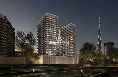 Office Space - Studio - 1 Bathroom for sale in Binghatti Moonlight - Al Jaddaf - Dubai