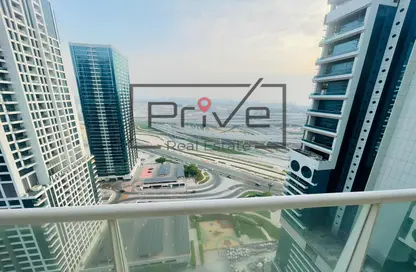 Apartment - Studio - 1 Bathroom for rent in Lake View Tower - JLT Cluster B - Jumeirah Lake Towers - Dubai