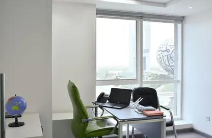 Office Space - Studio - 1 Bathroom for rent in Latifa Tower - Sheikh Zayed Road - Dubai