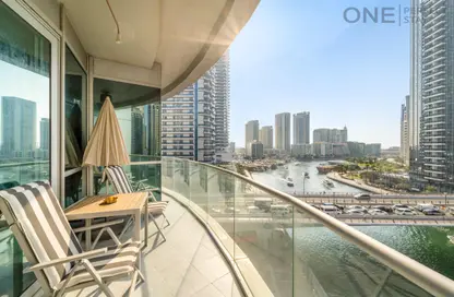 Apartment - 3 Bedrooms - 3 Bathrooms for rent in The Waves - Dubai Marina - Dubai